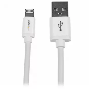 StarTech.com 2 m (6 pēd.) USB uz Lightning kabelis - garš iPhone / iPad / iPod lādētāja kabelis - Lightning uz USB kabelis - Apple MFi sertificēts - balts