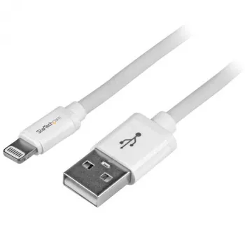 StarTech.com 2 m (6 pēd.) USB uz Lightning kabelis - garš iPhone / iPad / iPod lādētāja kabelis - Lightning uz USB kabelis - Apple MFi sertificēts - balts