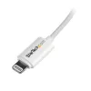 StarTech.com 2 m (6 pēd.) USB uz Lightning kabelis - garš iPhone / iPad / iPod lādētāja kabelis - Lightning uz USB kabelis - Apple MFi sertificēts - balts