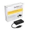 StarTech.com 4 Portu USB 3.0 Centrmezgls – USB Type-A centrmezgls ar 1x USB-C un 3x USB-A portiem (SuperSpeed 5Gbps) – Ar USB kopnes barošanu – USB 3.1 Gen 1 adaptera centrmezgls – Pārnēsājams/klēpjdatora USB centrmezgls