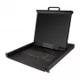 StarTech.com statīvā montējama KVM konsole - viena porta VGA KVM ar 19 collu LCD monitoru serveru statīvam - pilnībā aprīkota universāla 1U LCD KVM izvelkamā iekārta ar kabeļiem un aparatūru - USB atbalsts - 50 000 MTBF