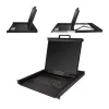 StarTech.com statīvā montējama KVM konsole - viena porta VGA KVM ar 19 collu LCD monitoru serveru statīvam - pilnībā aprīkota universāla 1U LCD KVM izvelkamā iekārta ar kabeļiem un aparatūru - USB atbalsts - 50 000 MTBF