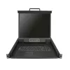 StarTech.com statīvā montējama KVM konsole - viena porta VGA KVM ar 19 collu LCD monitoru serveru statīvam - pilnībā aprīkota universāla 1U LCD KVM izvelkamā iekārta ar kabeļiem un aparatūru - USB atbalsts - 50 000 MTBF