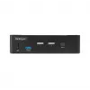StarTech.com 2 portu DisplayPort KVM slēdzis, 8K 60 Hz / 4K 144 Hz, viens displejs, DP 1.4, 2x USB 3.0 porti, 4x USB 2.0 HID porti, pogu un karsto taustiņu pārslēgšana, TAA atbilstošs — no OS neatkarīgs, metāla korpuss