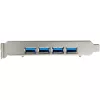 StarTech.com 4-Portu USB PCIe karte - 10Gbps USB 3.1/3.2 Gen 2 Type-A PCI Express paplašināšanas karte ar 2 kontrolieriem - 4x USB-A - USB PCIe papildinājuma adaptera karte - Windows/Mac/Linux