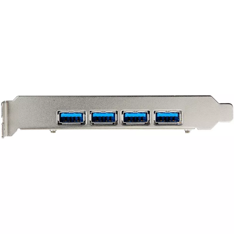 StarTech.com 4-Portu USB PCIe karte - 10Gbps USB 3.1/3.2 Gen 2 Type-A PCI Express paplašināšanas karte ar 2 kontrolieriem - 4x USB-A - USB PCIe papildinājuma adaptera karte - Windows/Mac/Linux