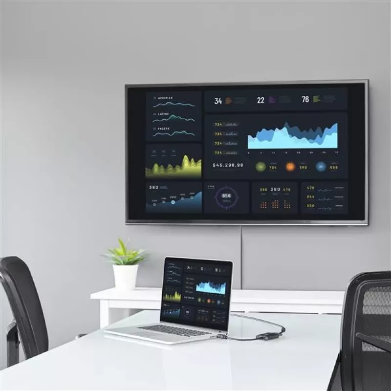 StarTech.com HDMI uz VGA video adaptera pārveidotājs ar audio galddatoram / klēpjdatoram / ultrabook datoram - 1920x1080