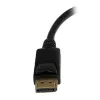 StarTech.com DisplayPort–HDMI adapteris – DP 1.2 uz HDMI video pārveidotājs 1080p – DP uz HDMI monitors/TV/displejs kabeļa adaptera sargspraudnis – pasīvs DP–HDMI adapteris – fiksējošs DP savienotājs