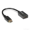 StarTech.com DisplayPort–HDMI adapteris – DP 1.2 uz HDMI video pārveidotājs 1080p – DP uz HDMI monitors/TV/displejs kabeļa adaptera sargspraudnis – pasīvs DP–HDMI adapteris – fiksējošs DP savienotājs