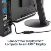 StarTech.com DisplayPort–HDMI adapteris – DP 1.2 uz HDMI video pārveidotājs 1080p – DP uz HDMI monitors/TV/displejs kabeļa adaptera sargspraudnis – pasīvs DP–HDMI adapteris – fiksējošs DP savienotājs