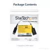 StarTech.com DisplayPort–HDMI adapteris – DP 1.2 uz HDMI video pārveidotājs 1080p – DP uz HDMI monitors/TV/displejs kabeļa adaptera sargspraudnis – pasīvs DP–HDMI adapteris – fiksējošs DP savienotājs