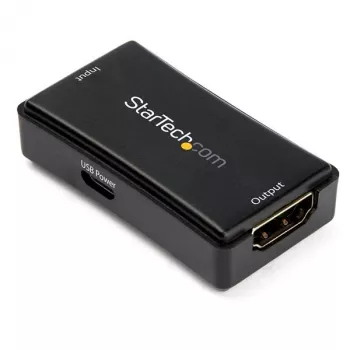 StarTech.com HDBOOST4K2 HDMI signāla pastiprinātājs / ieliekamais atkārtotājs, 4K 60 Hz, līdz 14 m (45 pēdām), barojams no USB, 7.1 audio, YUV 4:4:4