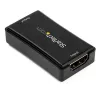 StarTech.com 45 pēdas (14 m) HDMI signāla pastiprinātājs - 4K 60Hz, 3840 x 2160 pikseļi, AV retranslators, 14 m, melns, HDCP