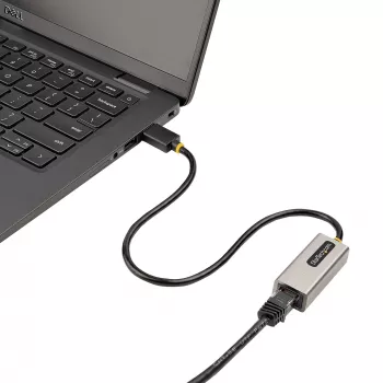 StarTech.com USB 3.0 uz Gigabit Ethernet tīkla adapteris - 10/100/1000 Mbps, USB uz RJ45, USB 3.0 uz LAN adapteris, USB 3.0 Ethernet adapteris (GbE), 11 collu pievienots kabelis, bez draiveru instalēšanas