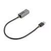 StarTech.com USB 3.0 uz Gigabit Ethernet tīkla adapteris - 10/100/1000 Mbps, USB uz RJ45, USB 3.0 uz LAN adapteris, USB 3.0 Ethernet adapteris (GbE), 11 collu pievienots kabelis, bez draiveru instalēšanas