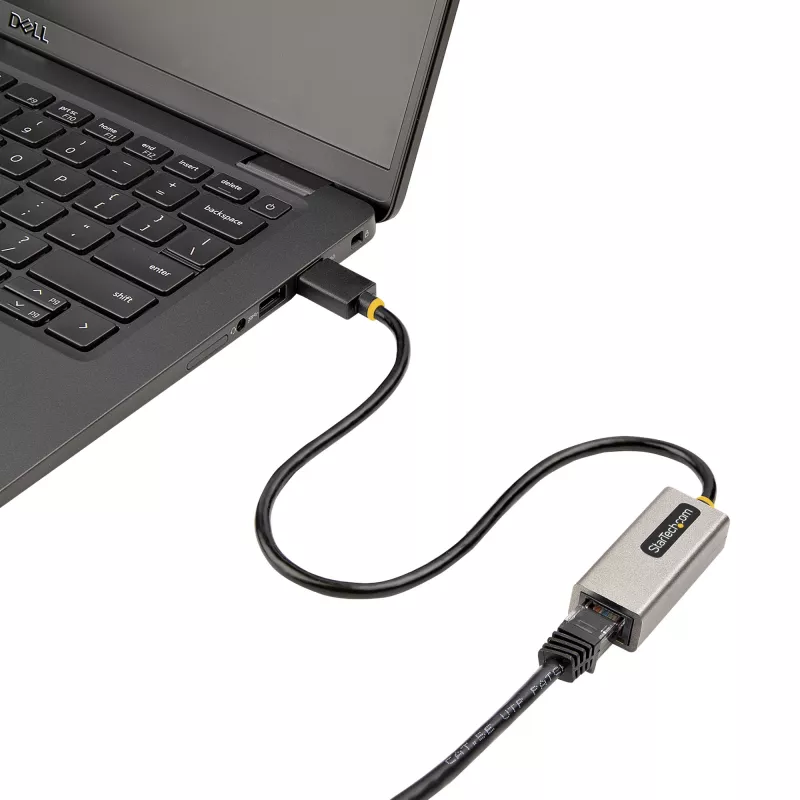 StarTech.com USB 3.0 uz Gigabit Ethernet tīkla adapteris - 10/100/1000 Mbps, USB uz RJ45, USB 3.0 uz LAN adapteris, USB 3.0 Ethernet adapteris (GbE), 11 collu pievienots kabelis, bez draiveru instalēšanas