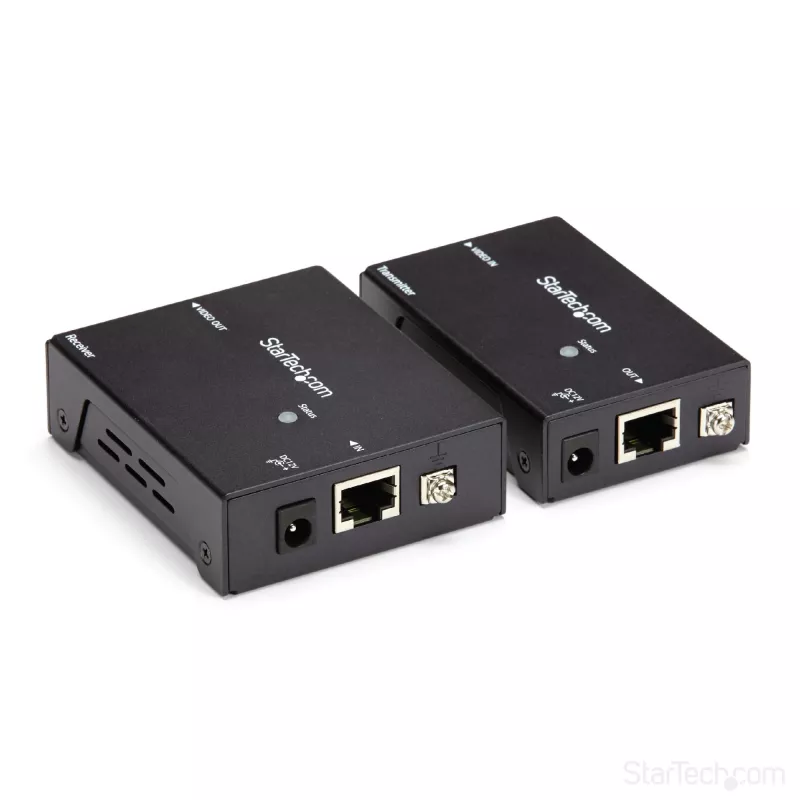 StarTech.com HDMI pār CAT5e HDBaseT paplašinātājs - Barošana pa kabeli - Ultra HD 4K - TAA