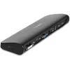 StarTech.com Divu monitoru USB 3.0 dokstacija ar HDMI un DVI/VGA ~ Divu monitoru USB 3.0 klēpjdatora dokstacija ar HDMI/DVI/VGA, 3x USB-A centrmezgls, GbE, audio, universāla Type-A doks Windows/macOS/ChromeOS - atbilst TAA