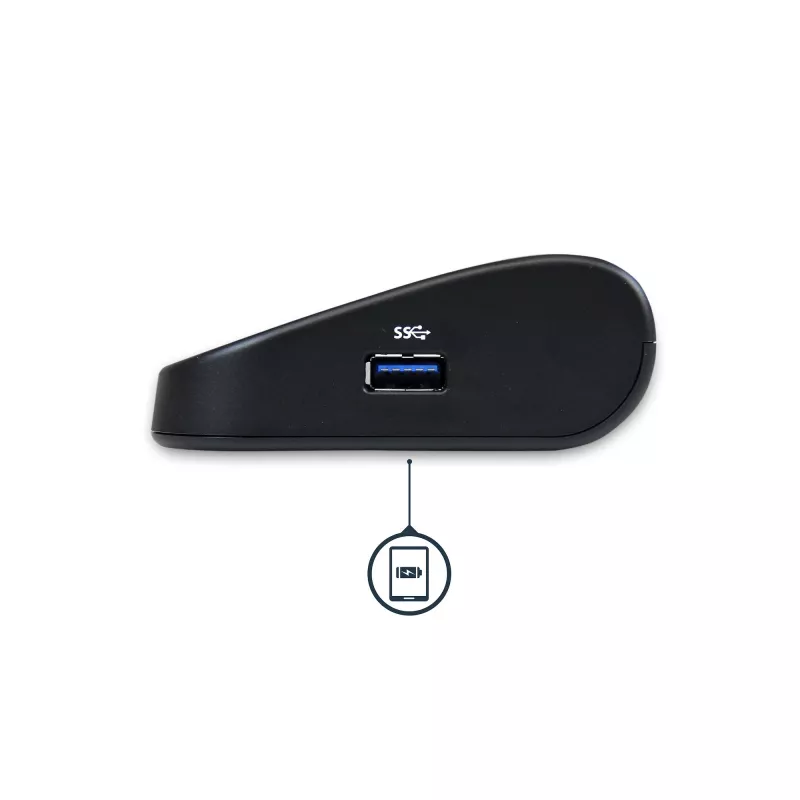StarTech.com Divu monitoru USB 3.0 dokstacija ar HDMI un DVI/VGA ~ Divu monitoru USB 3.0 klēpjdatora dokstacija ar HDMI/DVI/VGA, 3x USB-A centrmezgls, GbE, audio, universāla Type-A doks Windows/macOS/ChromeOS - atbilst TAA