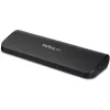 StarTech.com Divu monitoru USB 3.0 dokstacija ar HDMI un DVI/VGA ~ Divu monitoru USB 3.0 klēpjdatora dokstacija ar HDMI/DVI/VGA, 3x USB-A centrmezgls, GbE, audio, universāla Type-A doks Windows/macOS/ChromeOS - atbilst TAA