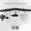 StarTech.com Divu monitoru USB 3.0 dokstacija ar HDMI un DVI/VGA ~ Divu monitoru USB 3.0 klēpjdatora dokstacija ar HDMI/DVI/VGA, 3x USB-A centrmezgls, GbE, audio, universāla Type-A doks Windows/macOS/ChromeOS - atbilst TAA
