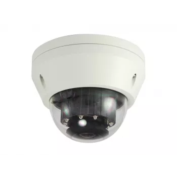 LevelOne HUBBLE fiksēta kupolveida IP tīkla kamera, H.265, 3 megapikseļu, 802.3af PoE, IR gaismas diodes, iekštelpām/ārtelpām, pret vandālismu izturīga