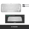 Logitech MX Keys Mini bezvadu apgaismota tastatūra Mini QWERTY