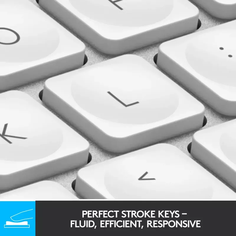 Logitech MX Keys Mini bezvadu apgaismota tastatūra Mini QWERTY