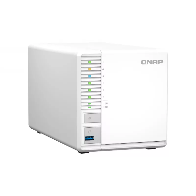 QNAP TS-364 NAS Tornis Intel® Celeron® N5095 8 GB DDR4 0 TB QNAP Turbo System Balts