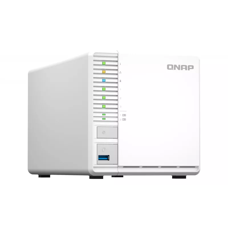 QNAP TS-364 NAS Tornis Intel® Celeron® N5095 8 GB DDR4 0 TB QNAP Turbo System Balts
