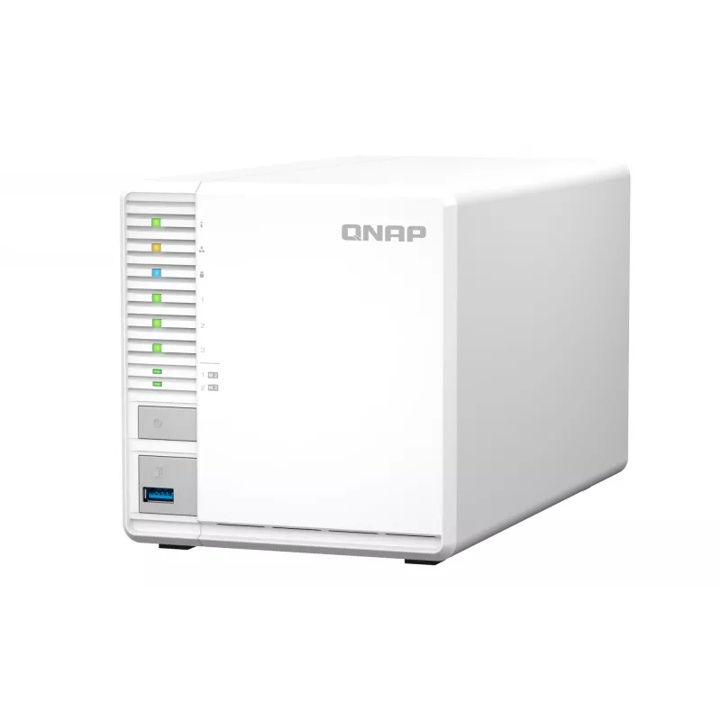 QNAP TS-364 NAS Tornis Intel® Celeron® N5095 8 GB DDR4 0 TB QNAP Turbo System Balts