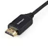 StarTech.com 1.6 pēdas (50 cm) Premium sertificēts HDMI 2.0 kabelis ar Ethernet - ātrgaitas Ultra HD 4K 60 Hz HDMI kabelis HDR10 - HDMI vads (vīrišķais/vīrišķais savienotāji) - UHD monitoriem, televizoriem, displejiem
