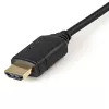 StarTech.com 1.6 pēdas (50 cm) Premium sertificēts HDMI 2.0 kabelis ar Ethernet - ātrgaitas Ultra HD 4K 60 Hz HDMI kabelis HDR10 - HDMI vads (vīrišķais/vīrišķais savienotāji) - UHD monitoriem, televizoriem, displejiem