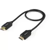 StarTech.com 1.6 pēdas (50 cm) Premium sertificēts HDMI 2.0 kabelis ar Ethernet - ātrgaitas Ultra HD 4K 60 Hz HDMI kabelis HDR10 - HDMI vads (vīrišķais/vīrišķais savienotāji) - UHD monitoriem, televizoriem, displejiem