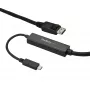 StarTech.com 2,98 m USB-C uz DisplayPort 1.2 kabelis 4K 60Hz - USB-C uz DisplayPort adaptera kabelis - HBR2 USB Type-C DP Alt režīms uz DP monitora video kabelis - Darbojas ar Thunderbolt 3 - Melns