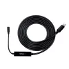 StarTech.com 2,98 m USB-C uz DisplayPort 1.2 kabelis 4K 60Hz - USB-C uz DisplayPort adaptera kabelis - HBR2 USB Type-C DP Alt režīms uz DP monitora video kabelis - Darbojas ar Thunderbolt 3 - Melns