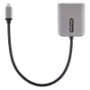 StarTech.com USB-C uz divu Displayport 1.4 adapteri, USB Type-C vairāku monitoru MST centrmezgls, divu 5K 60Hz DP klēpjdatora displeja paplašinātājs/sadalītājs, HDR, īpaši garš iebūvēts kabelis – tikai Windows