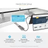 StarTech.com USB-C uz divu Displayport 1.4 adapteri, USB Type-C vairāku monitoru MST centrmezgls, divu 5K 60Hz DP klēpjdatora displeja paplašinātājs/sadalītājs, HDR, īpaši garš iebūvēts kabelis – tikai Windows