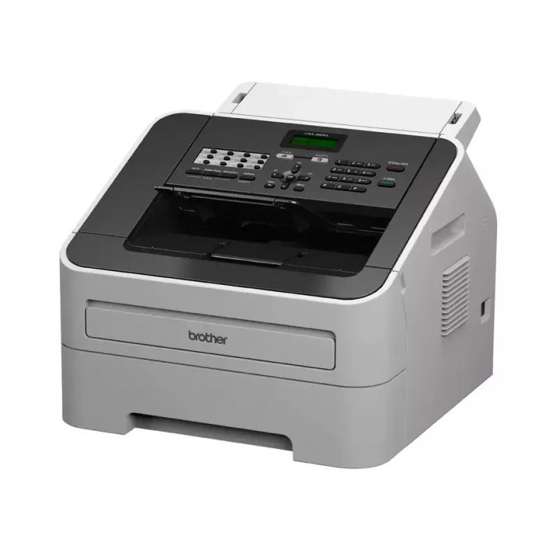 Brother FAX-2840 faksa aparāts Lāzers 33.6 Kbit/s A4 Melns, Pelēks