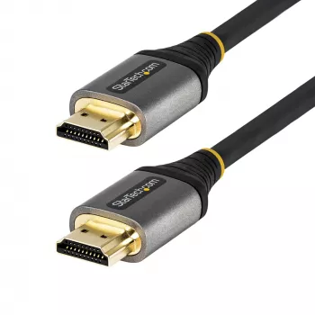 StarTech.com 20in (50cm) HDMI 2.1 kabelis 8K - sertificēts īpaši ātrgaitas HDMI kabelis 48 Gbps - 8K 60 Hz/4K 120 Hz HDR10+ eARC - Ultra HD 8K HDMI vads - monitors/TV/displejs - elastīga TPE apvalkā