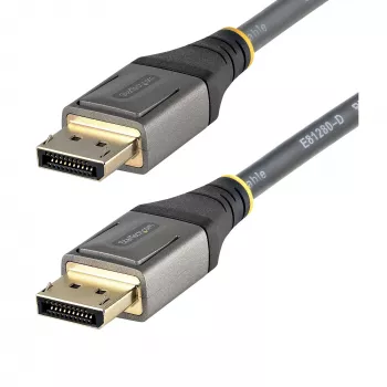 StarTech.com 13 pēdas (4 m) VESA sertificēts DisplayPort 1.4 kabelis - 8K 60 Hz HDR10 - Ultra HD 4K 120 Hz video - DP 1.4 kabelis/vads - monitoriem/displejiem - DisplayPort–DisplayPort kabelis - M/M