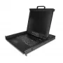 StarTech.com Rackmount KVM Console - Single Port VGA KVM with 17 inch LCD Monitor for Server Rack - Fully Featured Universal 1U LCD KVM Drawer w/Cables & Hardware - USB Support - 50,000 MTBF