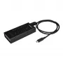 StarTech.com 7 pieslēgvietu USB‑C centrmezgls – USB Type-C uz 2x USB‑C/5x USB‑A – Komerciāls metāla USB 3.0 centrmezgls – SuperSpeed USB 3.2 Gen 1 (5Gbps) – pašdarbināms – BC 1.2 ātrā uzlāde – montējams/izturīgs