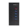 StarTech.com 7 pieslēgvietu USB‑C centrmezgls – USB Type-C uz 2x USB‑C/5x USB‑A – Komerciāls metāla USB 3.0 centrmezgls – SuperSpeed USB 3.2 Gen 1 (5Gbps) – pašdarbināms – BC 1.2 ātrā uzlāde – montējams/izturīgs