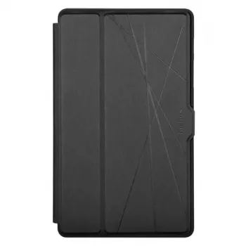 Targus THZ903GL Click-In atveramais maciņš Samsung Galaxy Tab A7 Lite 8,7 collu (22,1 cm) planšetdatoram, TPU, melns