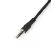 StarTech.com austiņu adapteris austiņām ar atsevišķiem austiņu / mikrofona spraudņiem - 3,5 mm 4 polu uz 2x 3 polu 3,5 mm vīr./siev.