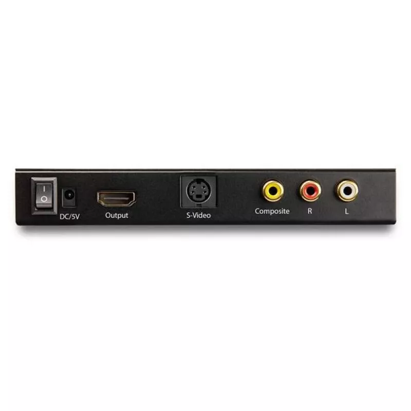 StarTech.com S-Video vai kompozīta uz HDMI pārveidotājs ar audio - 720p - NTSC un PAL