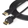 StarTech.com 6 pēdu (2 m) HDMI kabelis ar bloķēšanas skrūvi - 4K 60Hz HDR - Ātrdarbīgs HDMI 2.0 monitora kabelis ar bloķēšanas skrūves savienotāju drošam savienojumam - HDMI kabelis ar Ethernet - M/M