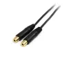 StarTech.com 6 collu stereo sadalītāja kabelis – 3,5 mm spraudnis uz 2x 3,5 mm ligzda