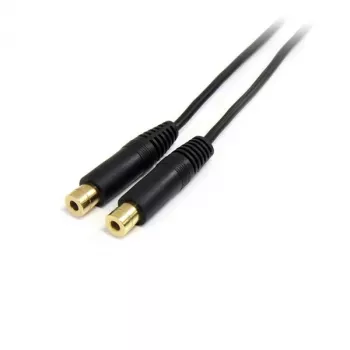 StarTech.com 6 collu stereo sadalītāja kabelis – 3,5 mm spraudnis uz 2x 3,5 mm ligzda